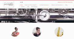 Desktop Screenshot of flutelab.com